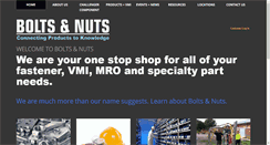 Desktop Screenshot of boltsnuts.com
