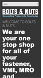 Mobile Screenshot of boltsnuts.com